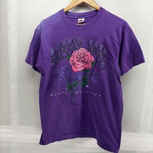 Vintage 90s Grizzly Rose Denver Colorado Country Music Shirt Size L Sun Bleached